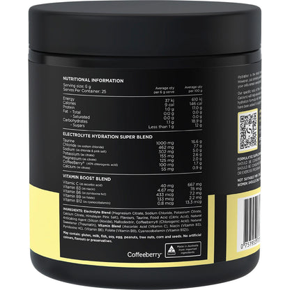 Switch Nutrition Hydrate Electrolytes No Added Sugar Orange Crush 150g