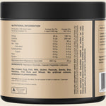 Rear of Switch Nutrition Mag Gly 90 Caps bottle showing nutritional information and directions for use.
