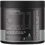Rear view of Switch Nutrition NMN Pure 60 capsules bottle showing nutritional information and directions for use.