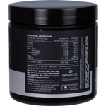The back of a white Switch Nutrition Alpha GPC bottle showing the nutritional information and ingredient list.