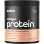 250g tub of Switch Nutrition Collagen Switch Vanilla Creme with bovine and marine collagen peptides.