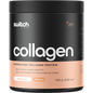 250g tub of Switch Nutrition Hydrolysed Collagen Protein Unflavoured on a white background.