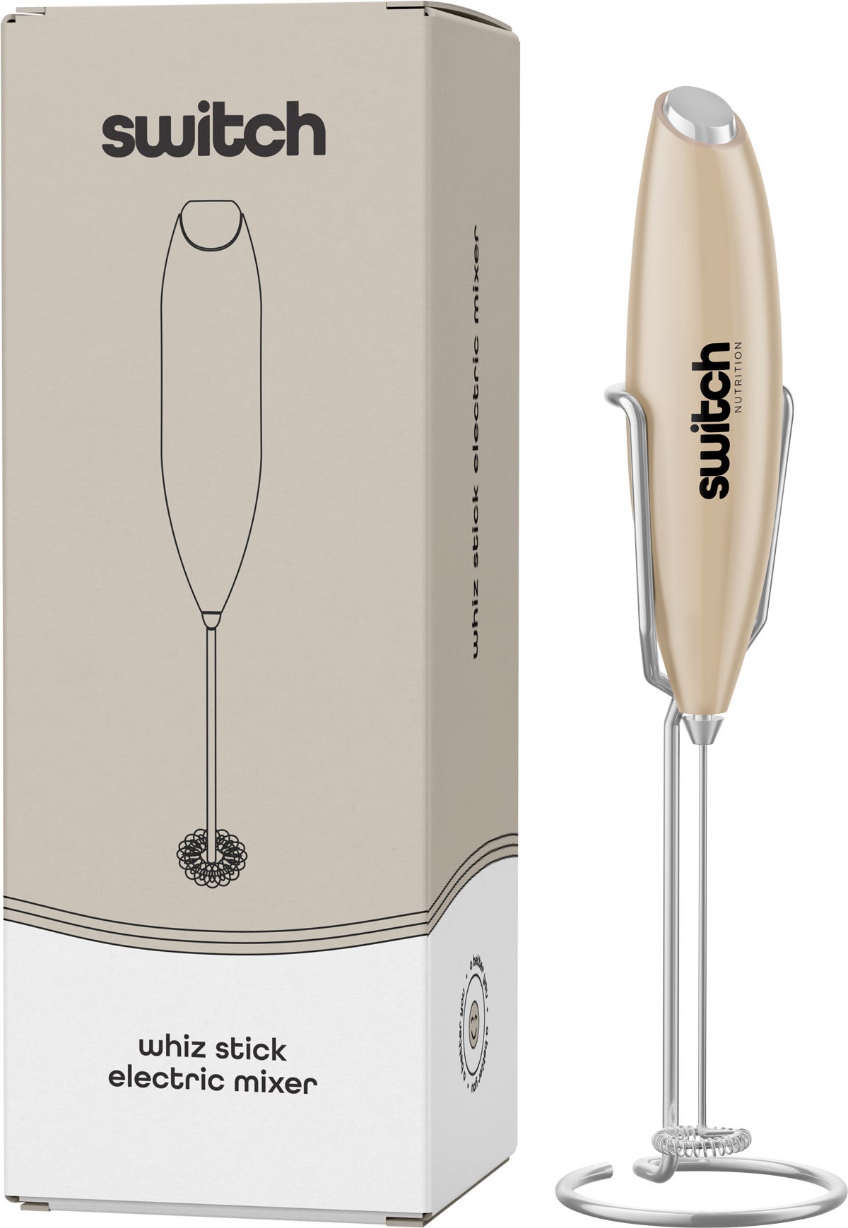 Switch Nutrition Whiz Stick Electric Mixer Beige