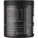 Back of Switch Nutrition 400g Beta Alanine tub showing nutritional information and directions on a white background.