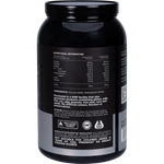 Back of the 1kg Switch Nutrition Carbs tub showing nutritional information and directions for use.