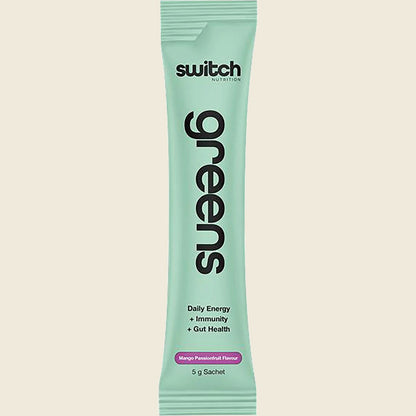 Switch Nutrition Greens Sachets Mango Passionfruit 20x5g