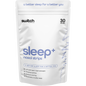 Switch Nutrition Sleep+ Nasal Strips 30 Pack box featuring a blue and purple night sky design with a crescent moon.