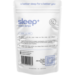 Back of Switch Nutrition Sleep+ Nasal Strips 30 Pack box with directions for use and product benefits.