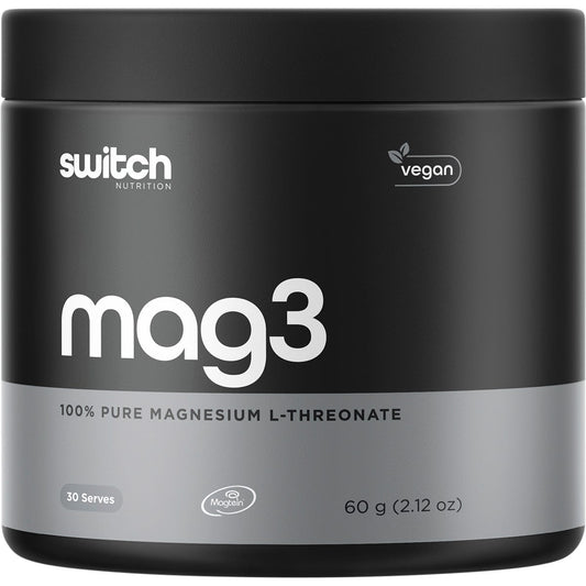 Switch Nutrition Mag3 100% Pure Magnesium L-Threonate 60g