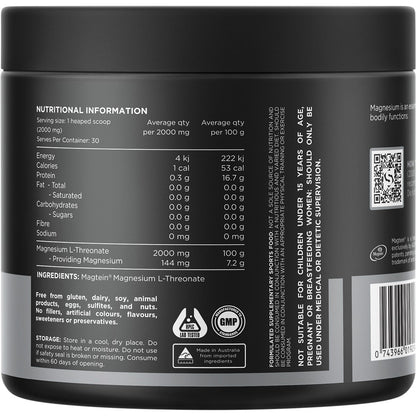 Switch Nutrition Mag3 100% Pure Magnesium L-Threonate 60g