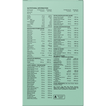 Back of Switch Nutrition Greens Strawberry Kiwi box showing nutrition facts, ingredients, and usage directions.