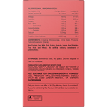 Back of Switch Nutrition Creatine Mango Passionfruit box with nutrition facts, ingredients, and usage directions.