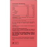 Back of a Switch Nutrition Creatine box showing nutritional information and directions for 20 assorted 5g stick sachets.