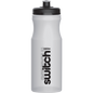 Black 650ml Switch Nutrition sports water bottle with a secure screw-top lid and bold white branding.