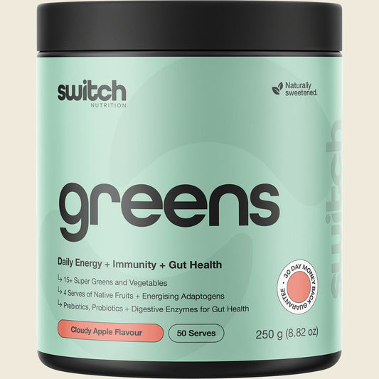 Switch Nutrition Greens Cloudy Apple 250g