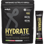 Box of 20 Kiwi Watermelon Switch Nutrition Perform Hydrate sachets with one sachet displayed in front.