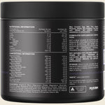 Back view of a 150g tub of Switch Nutrition Multi-Mag Perform Watermelon showing ingredient and nutritional information.