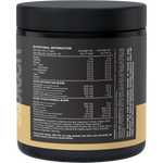 Side view of Switch Nutrition Alpha Male Support Formula bottle with a black label and green accents.