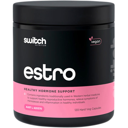 Switch Nutrition Estro Healthy Hormone Support 120 Caps