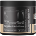 Back of Switch Nutrition NAC 60 capsules bottle showing nutritional information and directions on a white background.