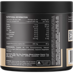 Back of Switch Nutrition Tongkat Ali 60 Capsules bottle with nutrition facts, ingredients, and directions.