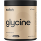 White 200g tub of Switch Nutrition Glycine 100% Pure Glycine with blue and grey text on a clean label.