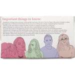 Back of Colour Treated Hair shampoo bar box with usage directions, ingredients, and Australian made logo.