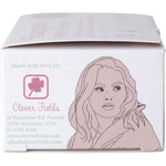 Side view of Shampoo With A Purpose Colour Treated Hair box showing product benefits and a "No Plastic" logo.