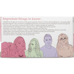 Back of Shampoo With A Purpose Volume bar box showing ingredients and eco-friendly benefits on a purple background.