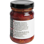 Right side of The Broth Sisters 150g Fermented Chilli jar showing nutrition facts and an Australian Made logo.