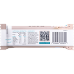 Back of True Protein Cookies & Cream bar showing ingredients, nutrition facts, and 63g serving size.