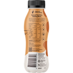 Back view of a 240ml bottle of Veggie Juice with a black cap, showing nutrition facts, ingredients, QR code, and Australian origin details on a white background.