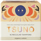 Tsuno Organic Cotton Tampons Regular(Packaging colours may vary) 16 Pack