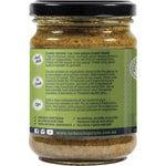Side view of a Turban Chopsticks Thai Green Curry Paste jar showing ingredients and Australian made logo.