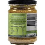 Right side of Turban Chopsticks Thai Green Curry Paste jar showing nutritional facts and preparation instructions.