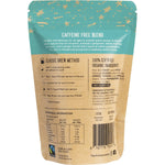 The Fresh Chai Co. 125g Caffeine Free Honey Soaked Chai bag featuring organic rooibos, ginger, and turmeric.