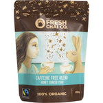 250g bag of The Fresh Chai Co. Caffeine Free Honey Soaked Chai with rooibos, turmeric, and ginger.