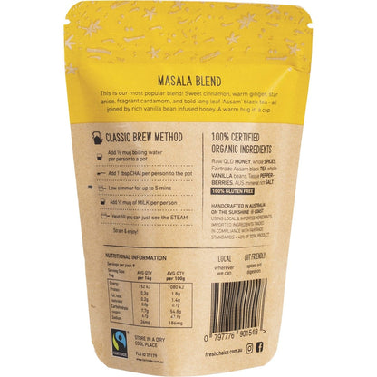 The Fresh Chai Co. Masala Blend Honey Soaked Chai 125g Payless 4 Organics