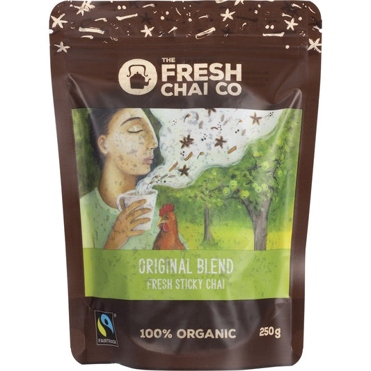 The Fresh Chai Co. Original Blend Fresh Sticky Chai 250g Payless 4 Organics