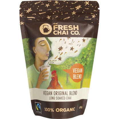 The Fresh Chai Co. Vegan Original Blend Long Soaked Chai 125g Payless 4 Organics