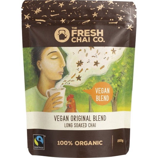 The Fresh Chai Co. Vegan Original Blend Long Soaked Chai 250g Payless 4 Organics