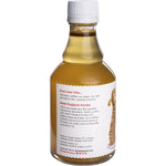 Side view of The Ginger People Organic Fiji Ginger Syrup bottle highlighting product features and the USDA Organic logo.