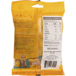 Bag of Gin Gins Chewy Spicy Turmeric ginger candy on a white background.