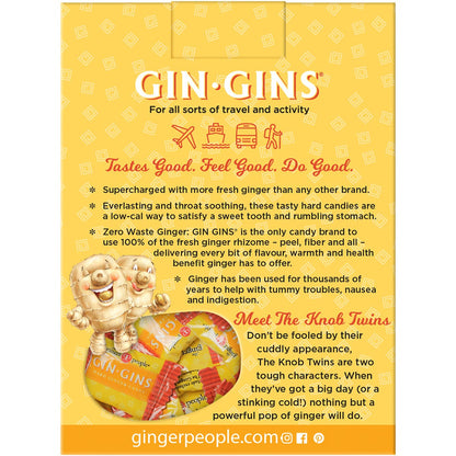 The Ginger People Gin Gins Ginger Candy Hard Double Strength 84g (Pack of 12) Payless 4 Organics