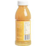 The Ginger People Turmeric Gingerade 360ml bottle with a yellow label and a nutrition facts panel.