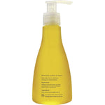 Back of 200ml Australian Jojoba Oil bottle with product details and directions for face and body.