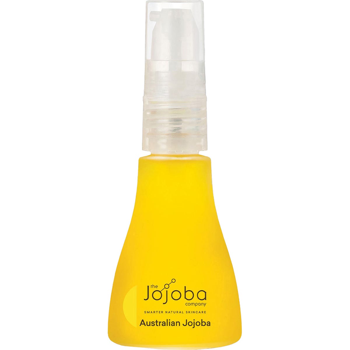 Back of a 30ml Australian Jojoba Oil spray bottle with ingredients, directions, and product benefits.