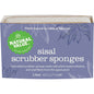 Natural Value Sisal Scrubber Sponge 2 Pack