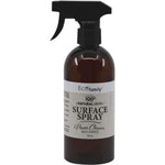 500ml spray bottle of Vrindavan Eco Family multi-purpose cleaner with eucalyptus oil on a white background.