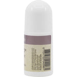 Right side of a 60ml Vrindavan Clary Sage Roll-On Deodorant bottle highlighting its natural and aluminum-free features.
